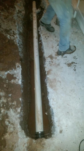 trenchless floor drain repairs